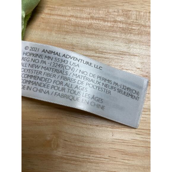 Animal Adventure Plush Green Dinosaur/ Dragon Lovey. Pre-Owned - Picture 4 of 8